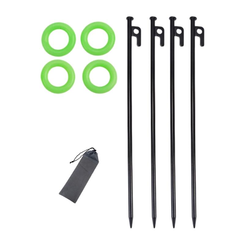 Impregnable Inflexible Tent Stakes Canopies Awnings Pegs Tent Pegs Stakes for Reliability Tent Stability