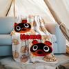 Personalized Custom Name Blanket - Animal Crossing Print Design,Blanket for Sofa,Bed,Travel,Camping - Soft and Warm, Great Gift