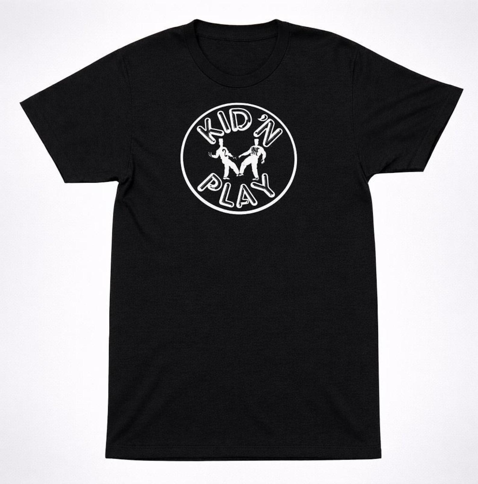 Kid N Play Shirt 90s Hip Hop Rap House Party Dance Rap Duo Logo Shirt S