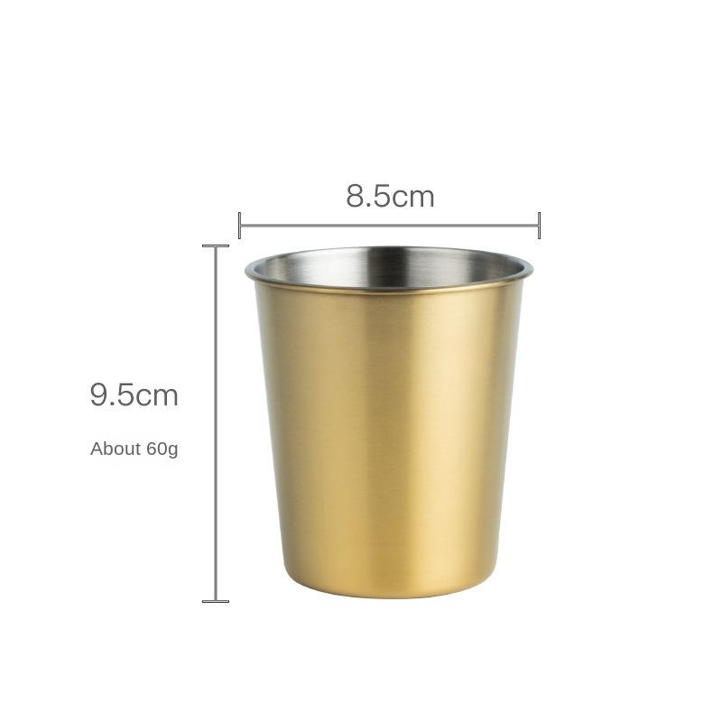 Nerezové pivní hrnky HANYANG 304 Bytové zařízení Jednovrstvé hrnky Hrnky Hotel Office To-go Cup