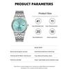 Luxury Business Men Wristwatch Waterproof Luminous Date Military Man Watch Stainless Steel Fashion Men's Quartz Watches