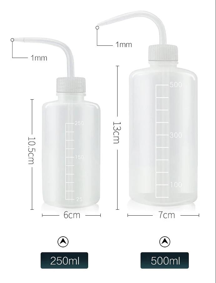 250/500ml vodní zobák nalévací konvice nástroj na sukulenty rostliny květiny zalévací konev stlačit lahve se zahradnickým nářadím zahrada