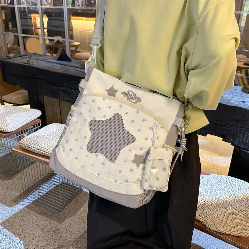 Nylon Bag Women's Crossbody Bag Large Capacity Student Shoulder Bag