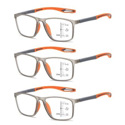 Office Eye Protection Simple Frame Sports Reading Glasses Presbyopic Eyewear Anti-Blue Light Ultra Light Glasses