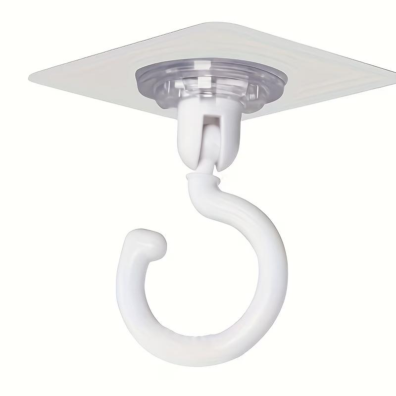 360 Degree Rotatable Wall Hooks Removable Hanging Hooks for Home Kitchen Bathroom Bedroom and Garden