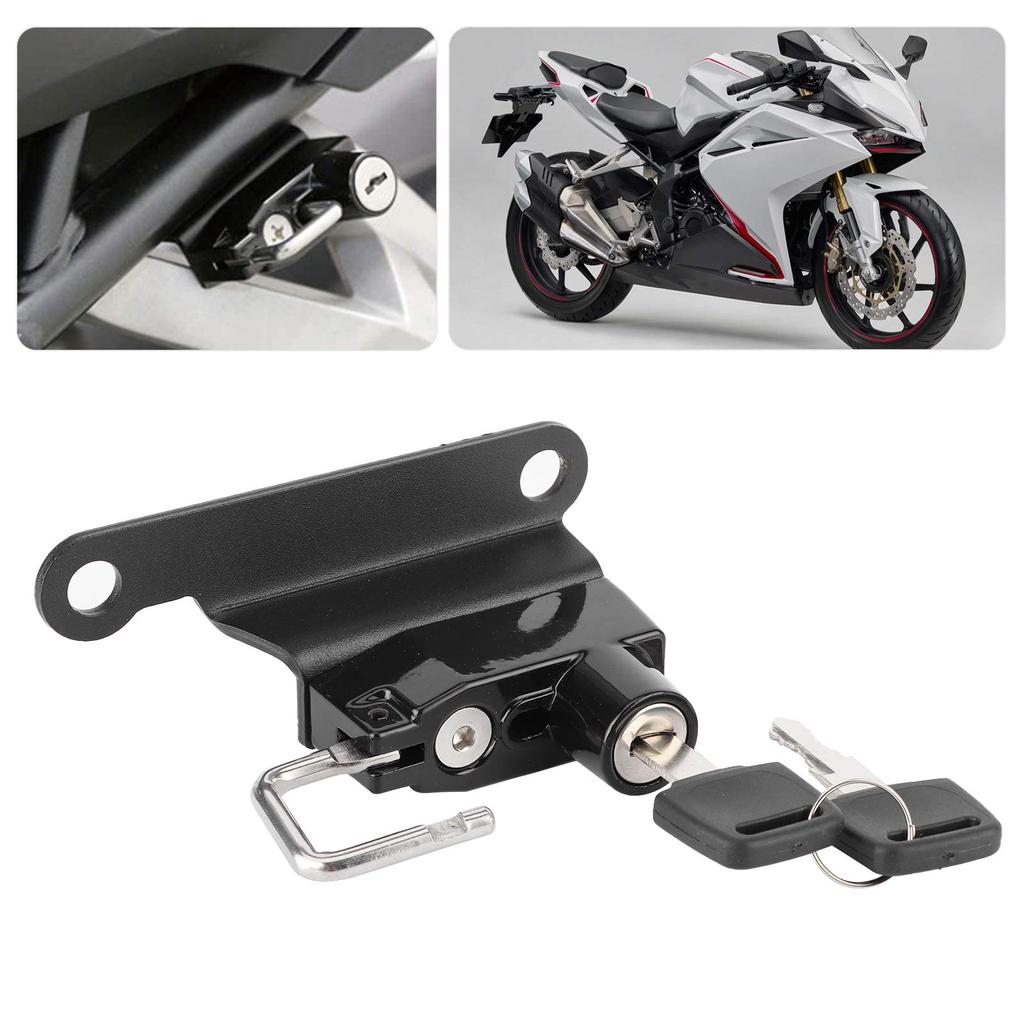 Motorcycle Helmet Lock Anti-Theft Security Parts Honda CBR250RR 2017 2020