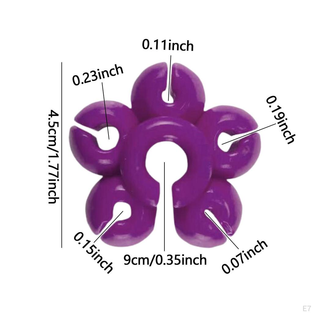 Fishing Rod Fixed Ball Stopper Boat Pole Clip Resistant Silicone