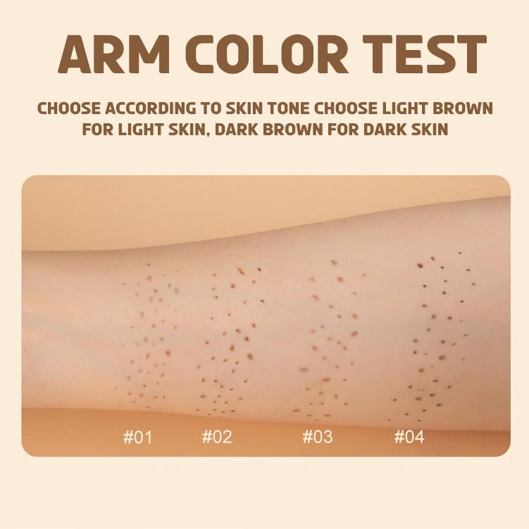 Freckle Pen Natural Rich Waterproof Long-Lasting Eyeliner with Ultra-Fine Soft Bristles, Easy to Apply and Smudge-Resistant.