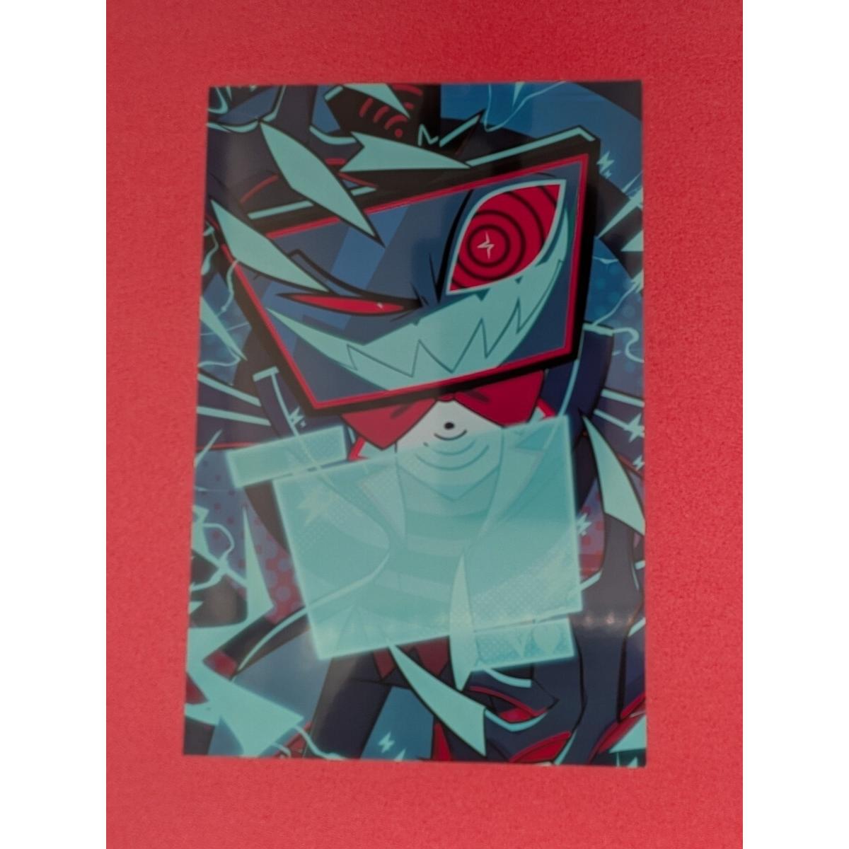 Used Hazbin Hotel Postcard VOX
