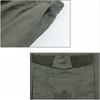 Men'S Plus Size Casual Shorts Summer Pure Cotton Cargo Shorts Multi-Pocket Loose Breathable Knee-Length Beach Shorts