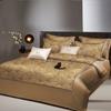 Light Luxury All Cotton Double-sided Thickened Warm and Brushed Four Piece Set