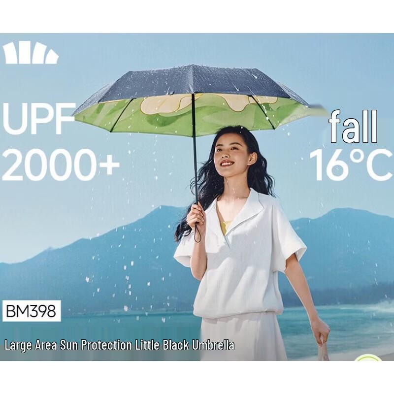 Beneunder UV Protection Three-Fold Umbrella