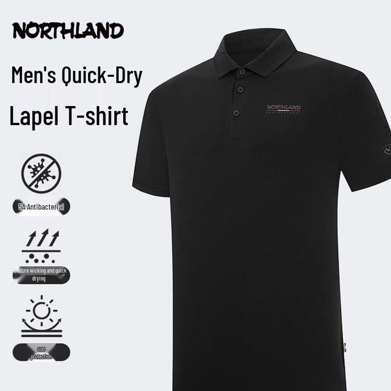 

Northland Men s Quick-Dry Polo T-Shirt NTSFT5328S 190
