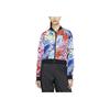 Nike Giacca da Donna a Maniche Lunghe con Zip e Stampa Floreale Multicolor AR2221-010