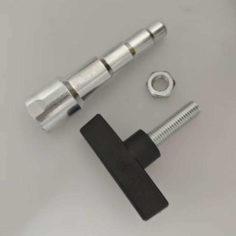 T Handle Aluminum Plastic Pipe Rounder Rust Proof 45 Steel Non Slip Handle Efficient Tool for Residential Plumbing Renovation Work