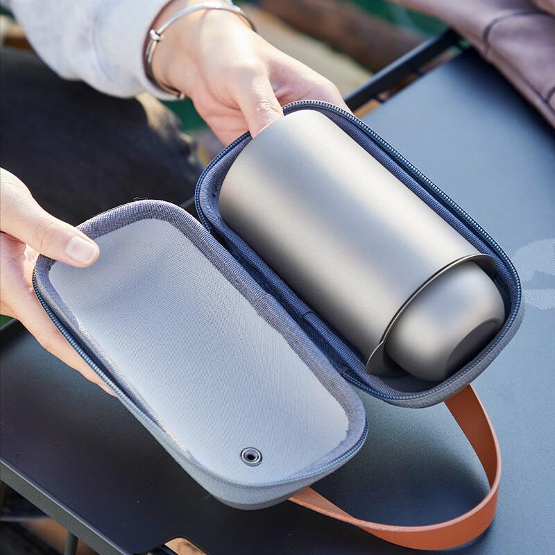 Pure Titanium Portable Travel Tea Set
