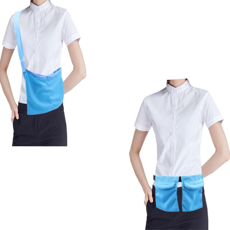 Comfortable and Breathable Post-Mastectomy Shower and Support Drainage Bag for Breast Care