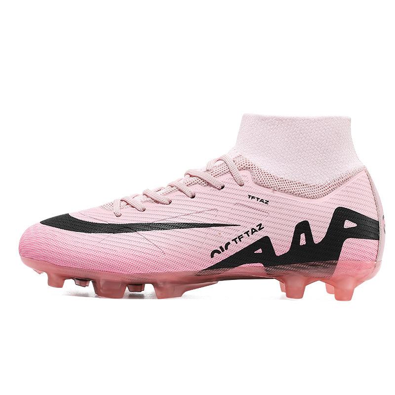 Factory Spot Football Shoes High Top AG Long Nails TF Broken Nails Student Lawn Game Training Sports Shoes