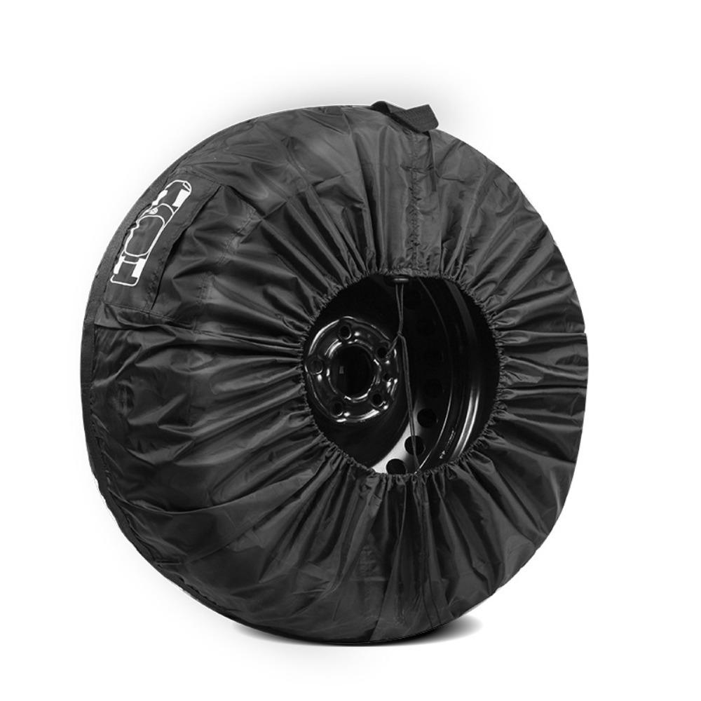Waterproof Car Spare Tire Cover Dust-proof Protection Spare Tire Bag Tires Storage Bags Winter