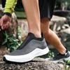 Fashion New Breathable Mesh Lace-Up Sneakers Lightweight Walking Shoes Men Fashion Casual Sports Shoes Comfortable Athletic Tennis Shoes