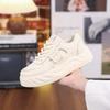 Spring Little White Shoes New Korean Version Ins Female Students Platform Heightening Sports Board Shoes Casual Street Shooting DF-5