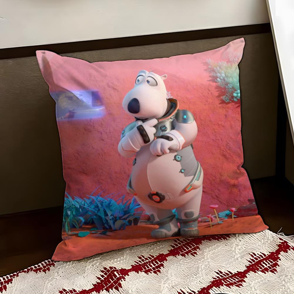 Cute BBackkom Cushion Cover Reversible Soft Durable Pillow Cover Home Car MultiScene Use for Daily Comfort