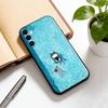 Beautiful cartoon Phone Case Black Silicone Soft For Samsung Galaxy A73,A72,A71,A70,A53,A52,A51
