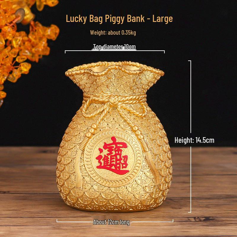 Golden Wheat Ear Festive Vase Ornaments for Home or Housewarming