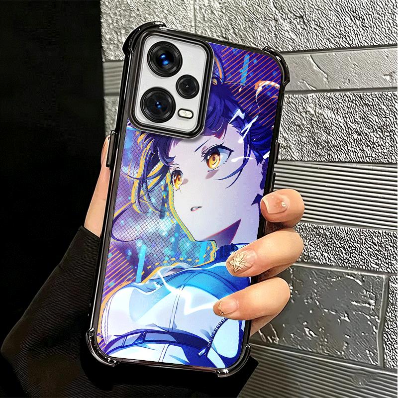 Shiraishi An Music Game Soft Phone Case For Xiaomi Redmi Note 14 15 Pro Plus 13 12 11S 11T 5G 10 9S 9 Plating Anti-Fall Fundas