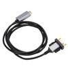 HD Multimedia Interface To VGA Cable 6.56FT Male To Male Unidirectional Cord for Computer Desktop Laptop PC Monitor
