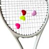 8 Pezzi Cuore Fiore Silicone Morbido Racchetta Ammortizzatori Racchetta da Tennis Smorzatore Vibrazioni Tennis Squash Ammortizzatori