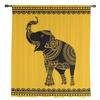 Elephant Art Indian Bobo Style Tulle Window Treatment Sheer Curtains for Kitchen Living Room the Bedroom Curtains Decoration
