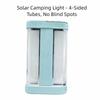 Super Bright LED Solar Camping Light Multipurpose Rechargeable Portable Tent Light EU Plug 2 Mode Flashlight Working Light