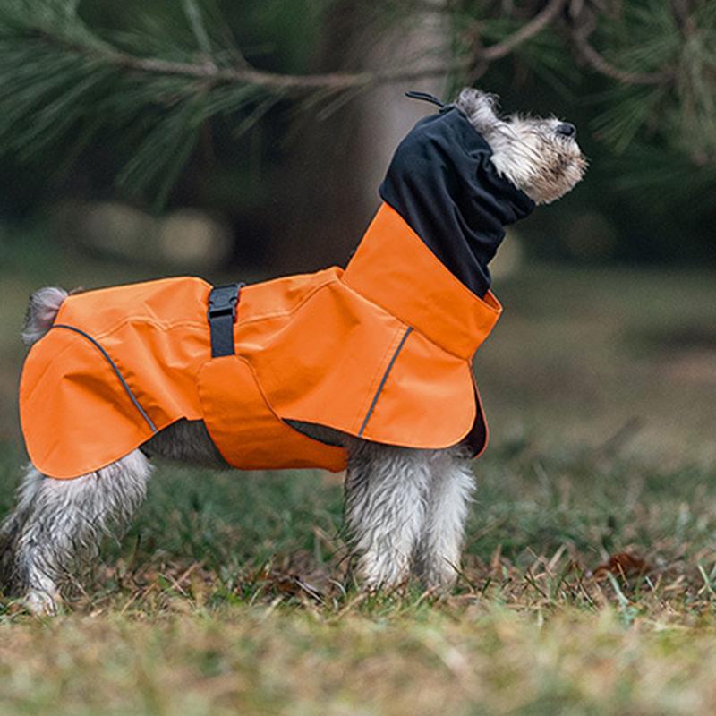Rain Coat For Dogs Dog Rain Jacket For Small Medium Doggy Lightweight Reflective Pet Poncho Adjustable Jacket Clothes For Puppy