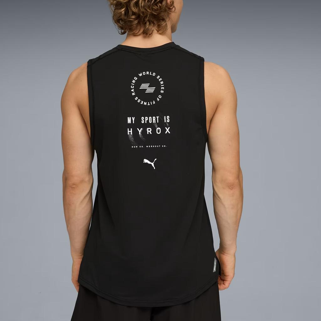 Puma X Hyrox Collaboration Training Quick-Dry Elite Knitted Sleeveless Vest Men tops 528516-01