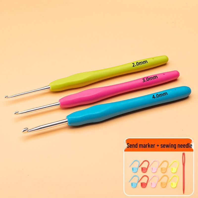Handmade Crochet Tool Set: Yarn, Hooks & Knitting Doll