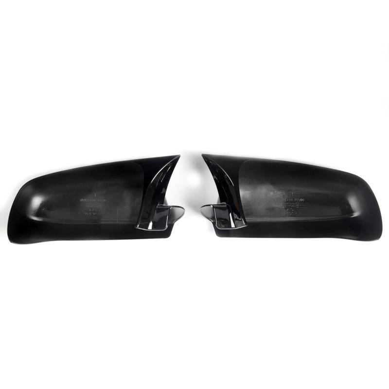 Rhyming Rearview Mirror Cover Wing Mirror Housing Caps Horn Fit For VW Golf 4 MK4 GTI R 1997-2004 Bora Jetta Passat B5