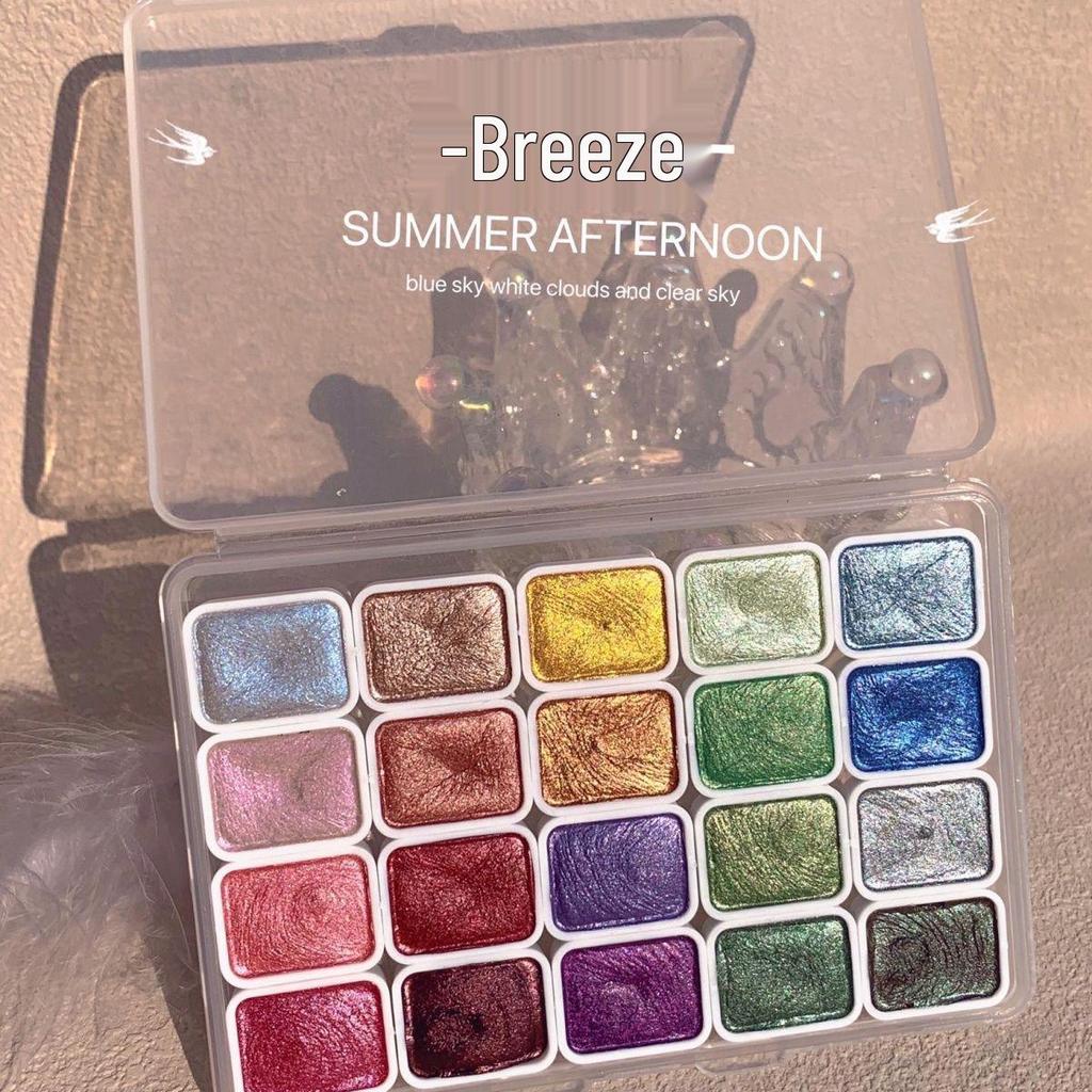 Dunhuang Pearlescent Watercolor Paint for Nail Art & Chinese Painting