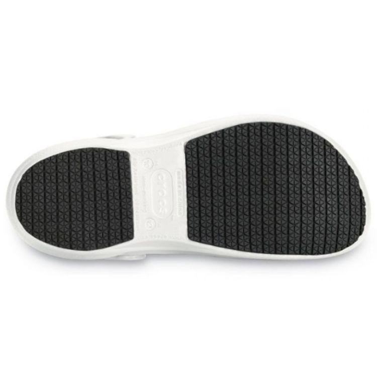 Crocs Bistro Slip Resistant Work Clog White Unisex Sneakers 10075-100