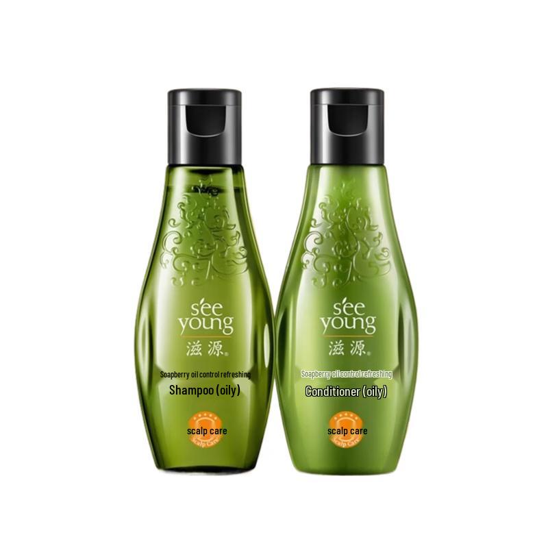 Seeyoung Sapindus Silicone-Free Travel Hair Care Set