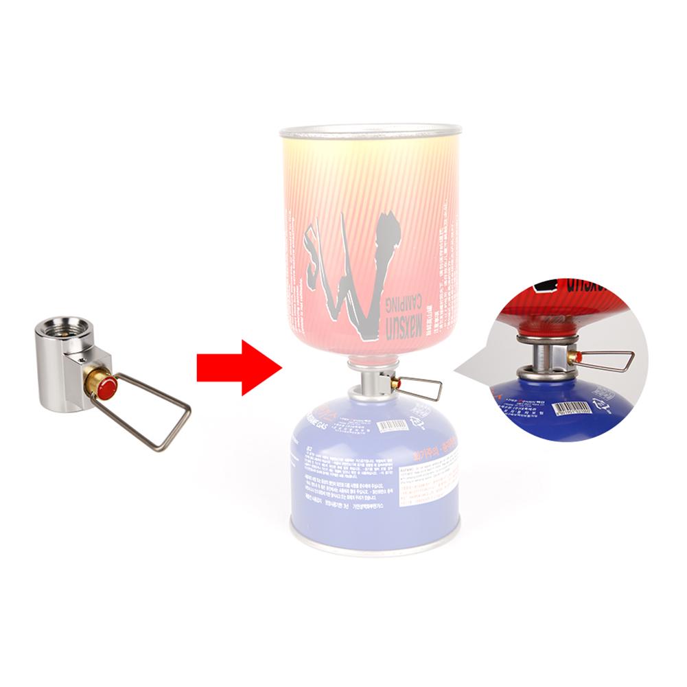Outdoor Gas Tank Inflatable Valve Adapter for Tank Refilling Home Camping