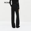 MO&Co. Women's 2025 Spring Straight-Leg Trousers with Belt