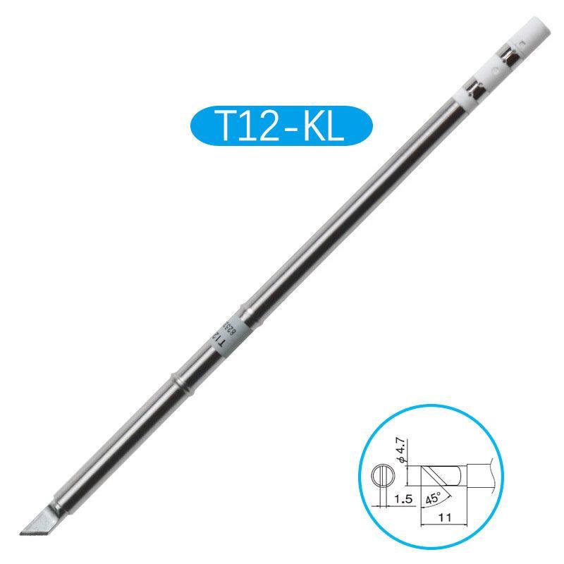 T12 Series Soldering Iron Tip High Accuracy Multi-use Replacement Fit for Hakko FX951 Electric Soldering Station