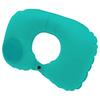 CAPASTEC Neck Pillow, Airplane Pillow, Portable Air Pillow, Travel Pillow, Convenient Item for Cars and Shinkansen Trains, Compact, U-Shaped, Green
