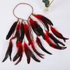 Bohemian Feather Headband Indian Tribal Tassel Hair Band Festival Hair Accessories