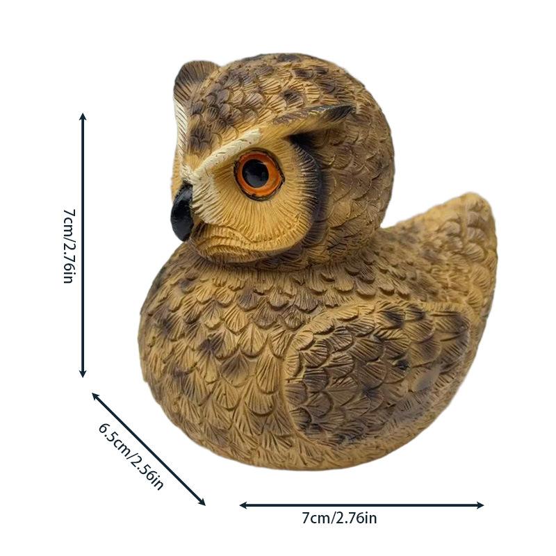 Resin Wildlife Ornament Nature Lover Gift Wildlife Owl Figurine Crocodile Resin Eagle Ornament Buffalo  Wildlife Duck Figurine