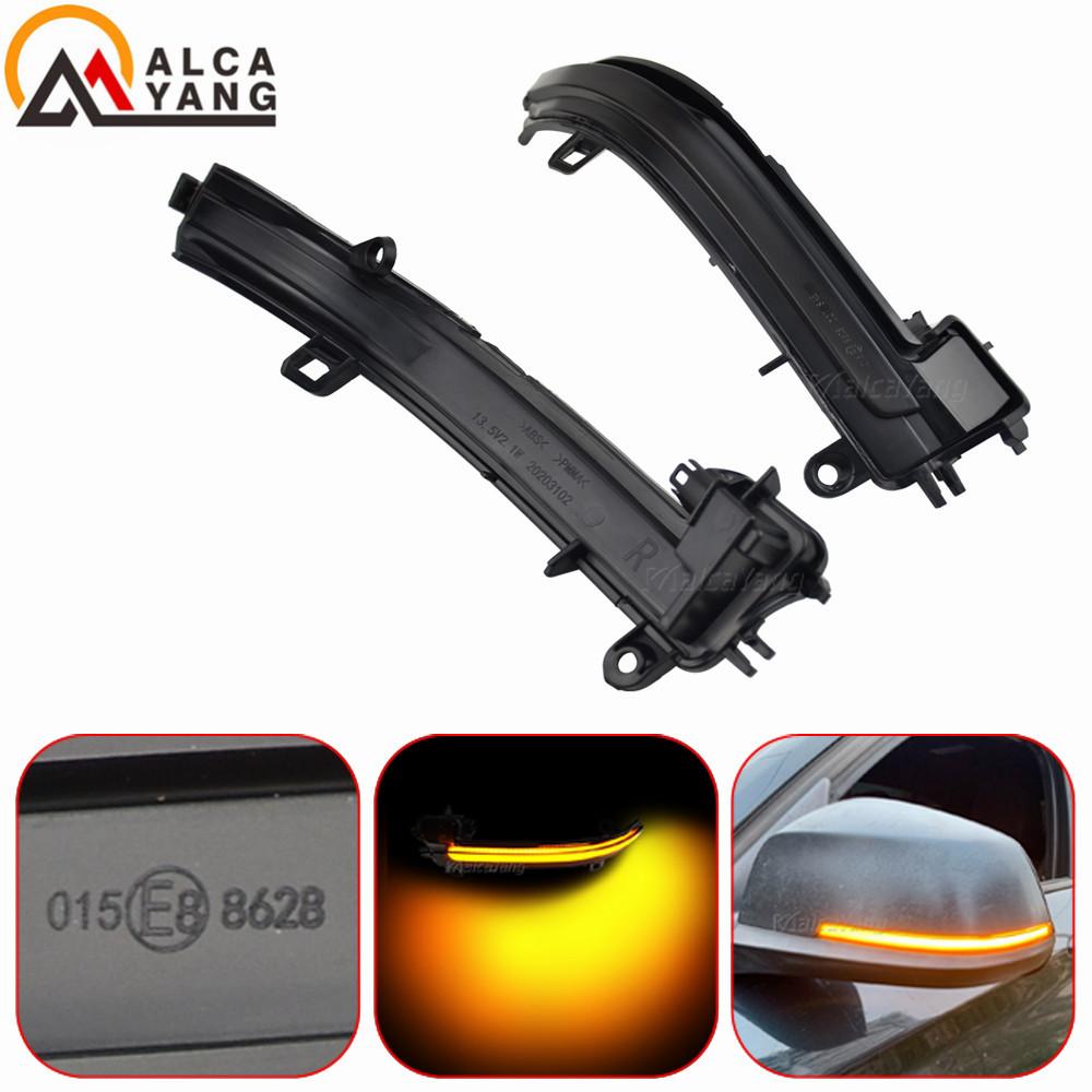 Side Mirror Sequential Light for BMW 1 2 3 4 Series X1 F20 F21 F22 F30 F31 F34 F32 E84 I3 LED Dynamic Turn Signal Lamp
