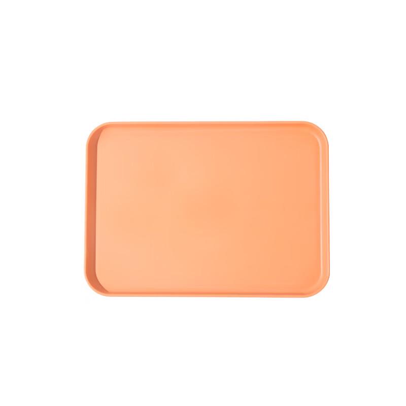 Japanese Style Rectangular Plastic Dining Tray