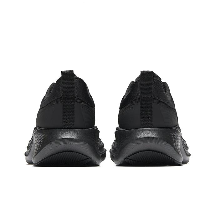 Anta Yuntu Comfortable Fashion Non-Slip Wear-Resistant Low-Top Running Shoes Men Sneakers Basic-Black Metallic-Titanium 112545519-2