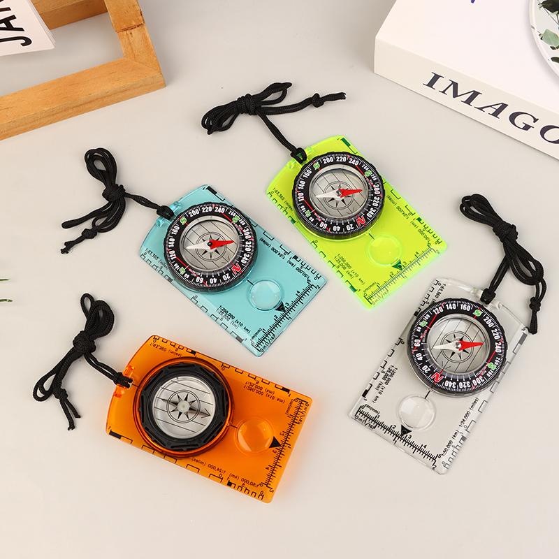 Outdoor Waterproof Professional Camping Compass Hiking Backpack Directional Compass Best Survival Gift For Map Reading